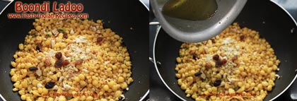 Boondi Ladoo Recipe step 4