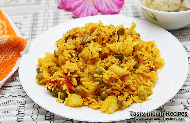 Cauliflower Pulao Cauliflower Pulao
