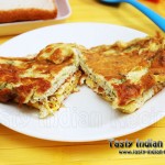 Cheesy Mushroom Omlette Recipe