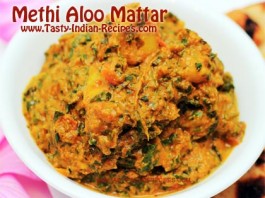 Methi-Aloo-Mattar