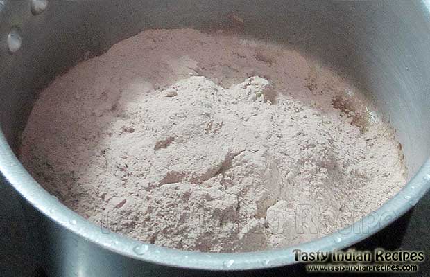 Mixture of Flour, Baking Powder Salt Mixture of Flour, Baking Powder Salt