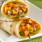 Panner Tikka Roll Recipe