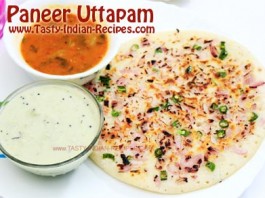 Paneer-Uttapam-Recipe