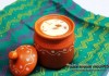 Saffron Flavored Almond Milk
