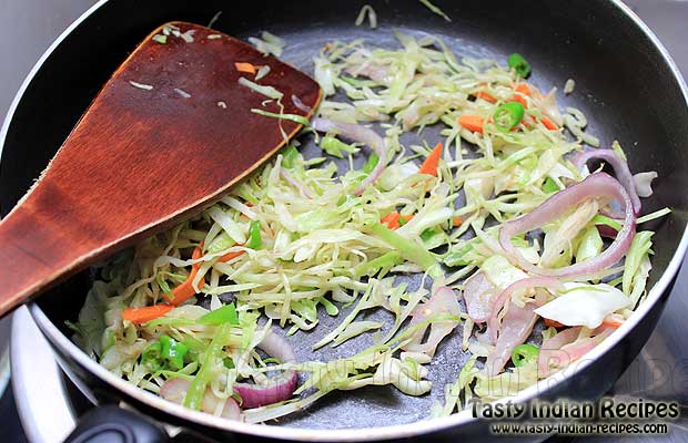 Stir Frying Sliced Veggies Stir Frying Sliced Veggies