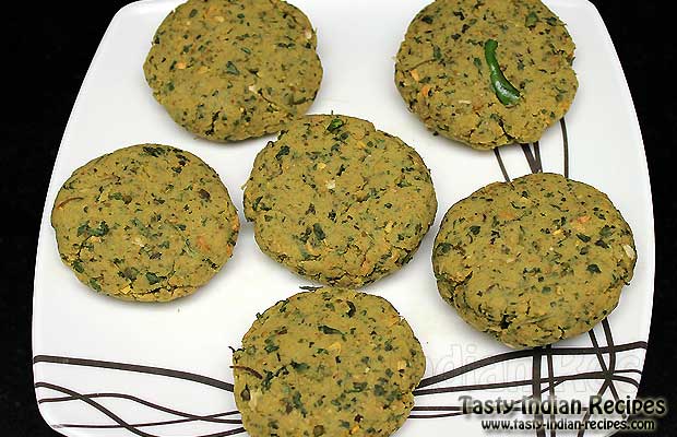 Round Shaped Vegetable Kebabs Round Shaped Vegetable Kebabs